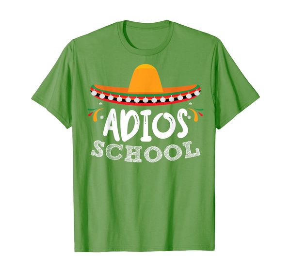 

Spanish Teacher Adios Last Day Of School Cute T-Shirt, Mainly pictures
