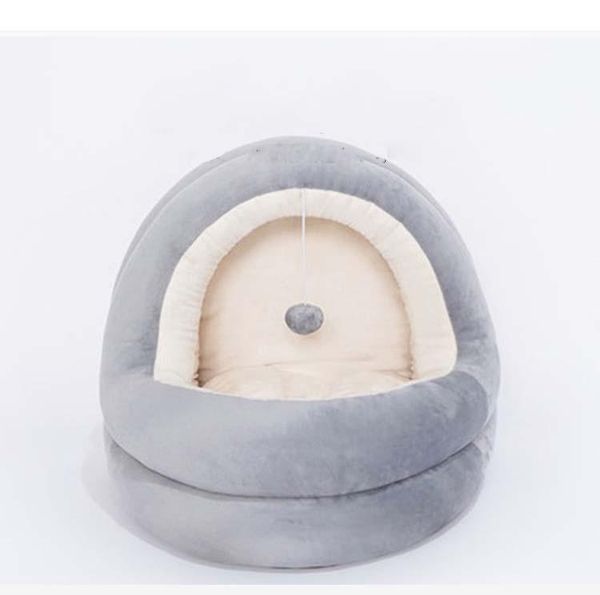 

cat beds & furniture pet house dog's house, cat's semi closed modeling kennel