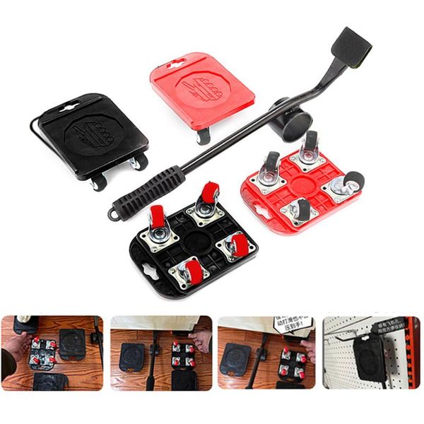 

professional hand tool sets 4pcs/set moving sofas home for bulky furniture lifter with caster easy use