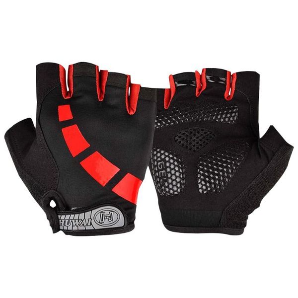 

cycling gloves windproof set sweat biking portableÂ wear-resisting breathable absorb dustproof parts, Black