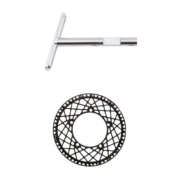 

litepro bicycle water bottle holder conversion seat adapter silver & chainring 130 bcd single disc chainwheel bottles cages