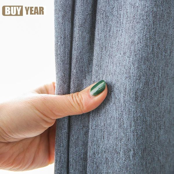 

curtain & drapes 2021 nordic minimalist modern solid color curtains living room bedroom bay window french custom