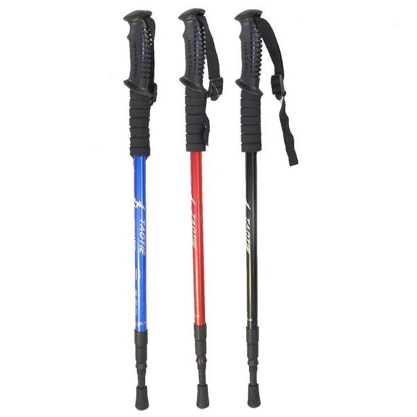 

trekking poles 2pcs/lot anti nordic walking sticks hiking ultralight canes 53-110cm