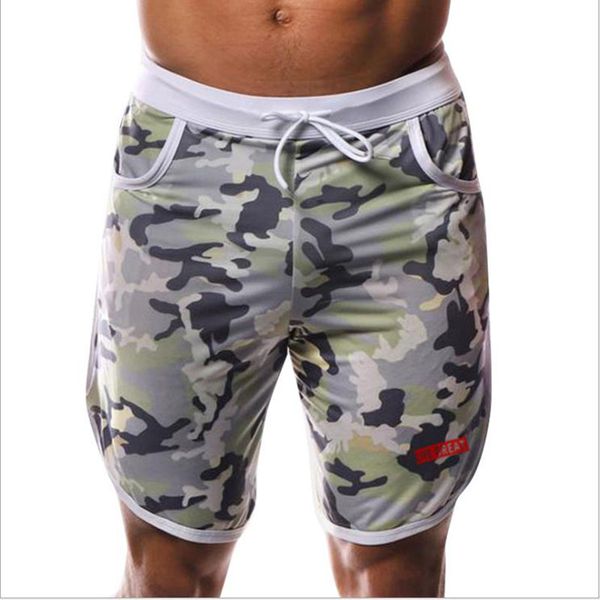 

2020 fashion men sporting beaching shorts trousers cotton bodybuilding sweatpants fitness jogger casual gyms, White;black