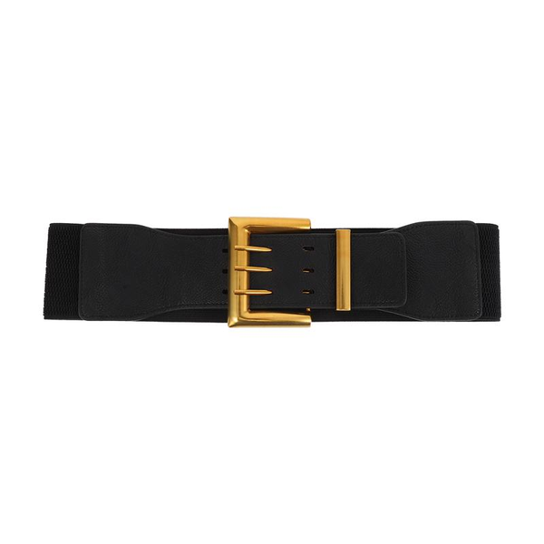

belts 1pc elastic dress waist belt wide lady waistband clothes accessory, Black;brown