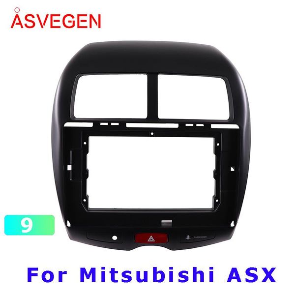 

car audio asvegen radioframe for mitsubishi asx dvd frame install panel dash mount installation dashboard