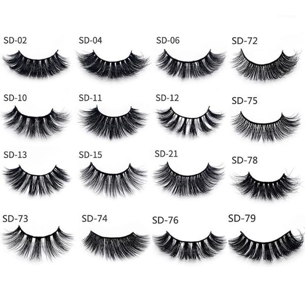 

pair natural false eyelashes long lasting extension eye beauty makeup tools