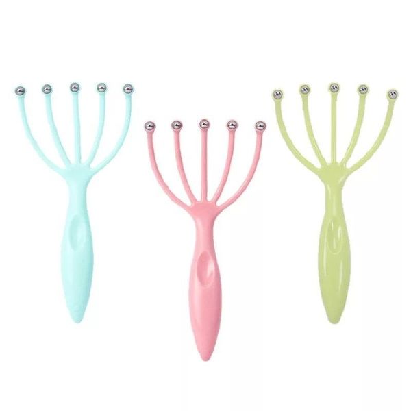 

aprons japan and south korea manual head scratching device plastic scalp massage claw factory five comb ball massager