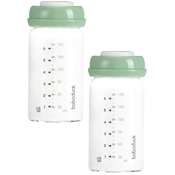 

2pcs baby bottle breast storage bottle baby storage container