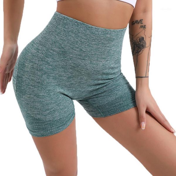 

yoga outfit high waist shorts quick dry summer running women's gym leggings cycling fitness pants sport rl65-0008
