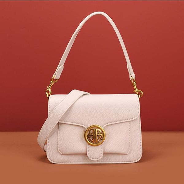 

evening bags famous 2021 fashion high-quality leather ladies flap underarm bag all-match crossbody shoulder sac luxe cc