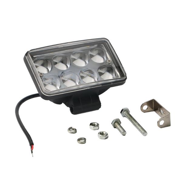 

car headlights 32w 8led automatic motorcycle off-road vehicle driving light working 12v vehicles led bar