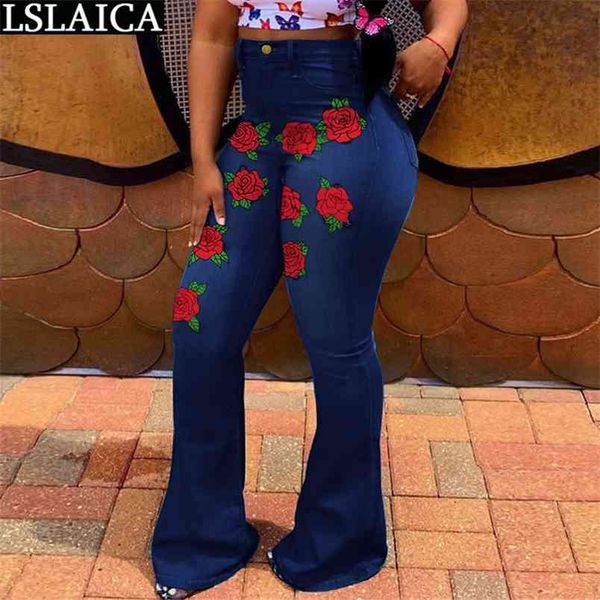 

fashion straight jeans for women high waist autumn denim woman pants plus size casual printing zipper button trousers streetwear 210515, Black;white