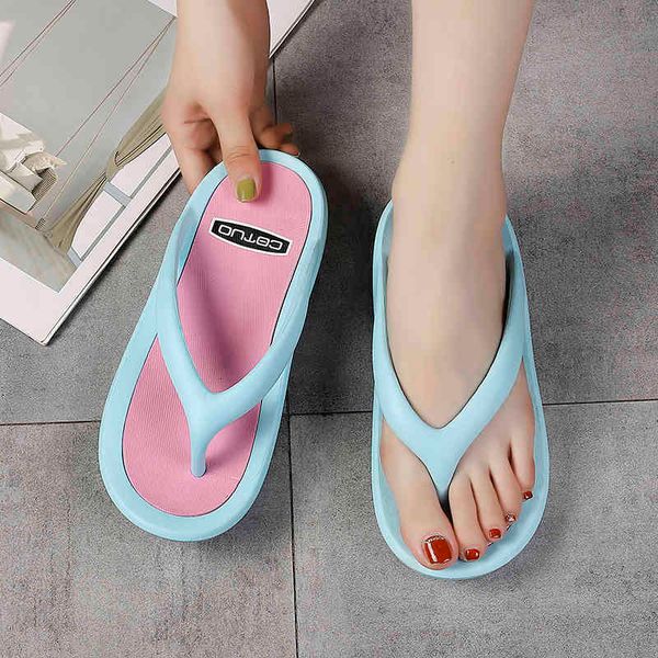

slippers women flip flops shoes clogs sandals ladies beach candy color casual outdoor waterproof flats, Black