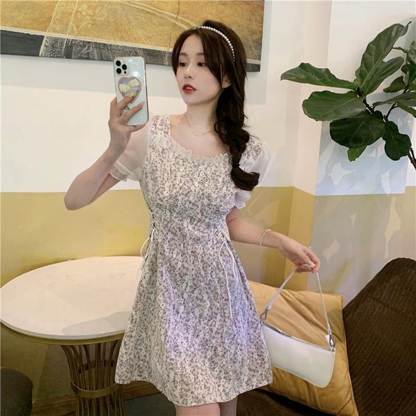 

casual dresses cmaz for women summer 2021 korean style, Black;gray