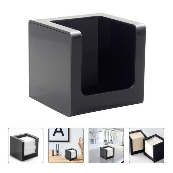 

tissue boxes & napkins 1pc modern acrylic box black napkin towel coffee