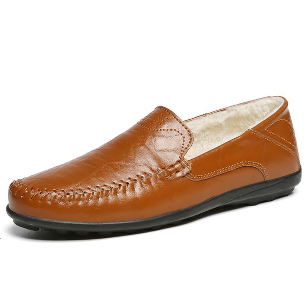

dress shoes male leather moccasins 38-47 degrees, low driving shoes, genuine leather, for autumn and winter, 8008 to 1 9so0, Black