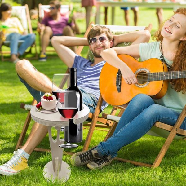 

outdoor indoor portable wine beer coffee table picnic rack lawn beach party living room garden camp furniture