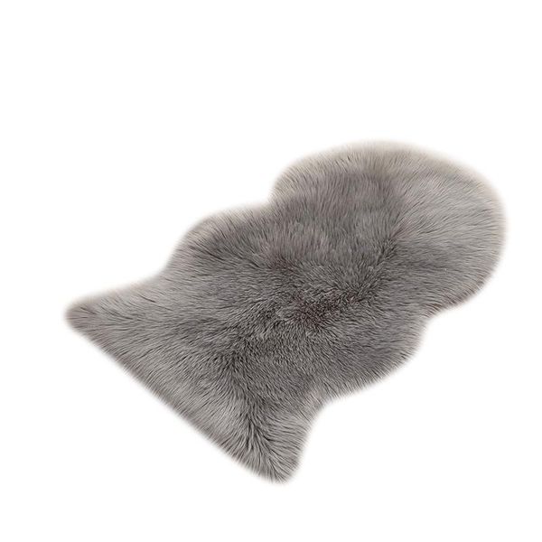 

carpets sunnyrain 1-piece artificial fur sheepskin rug area for bedroom shaggy living room fluffy white rugs
