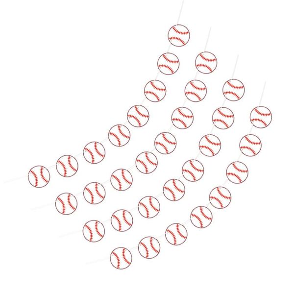 

party decoration 4pcs baseball theme design birthday banner po prop