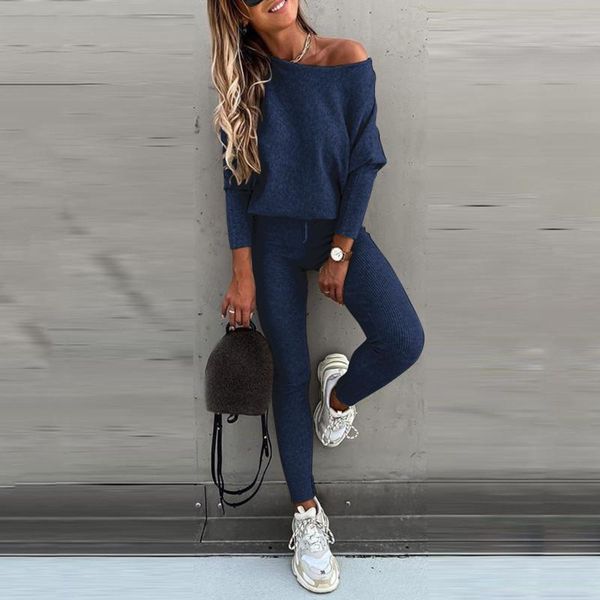 

women's two piece pants women tracksuit 2 set autumn long sleeve oversized and sweatpants suit female jogger workout clothing sportswea, White