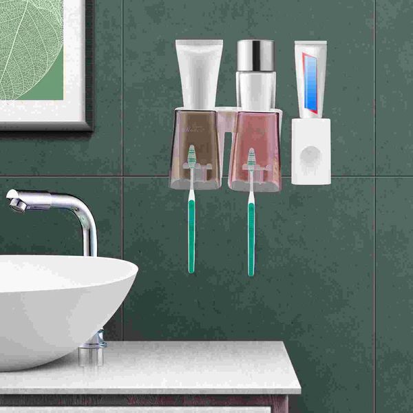 

bath accessory set space saving toothpaste racks multifunctional bathroom washroom organizer