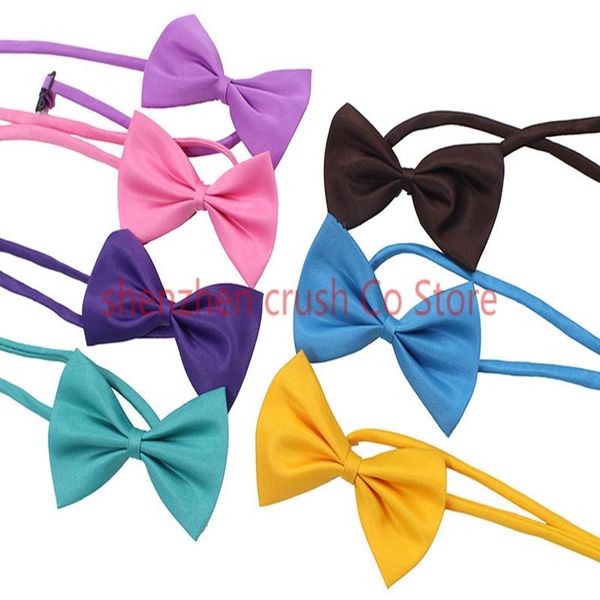 

dog apparel 300pcs pet bowties various pattern bowknot adjustable neck tie collars grooming supplies