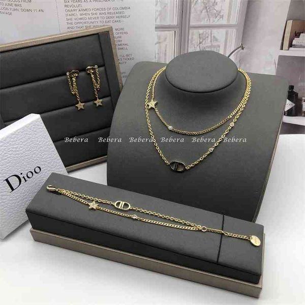 

75% off outlet online family's new letter pearl necklace in years, Black