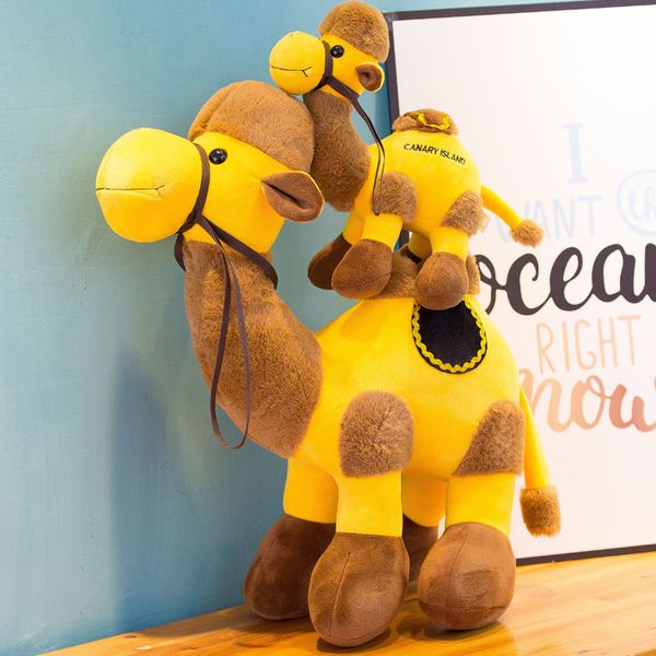 

cartoon doll camel simulation animal children cloth plush toy