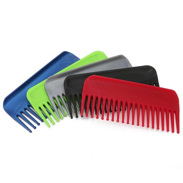 

hair brushes wide tooth comb style plastic for home, Silver