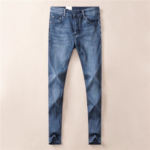 

2021ss designer jeans ainfor balm men's slim-fit ripped pants great quality man designers clothes spring plus size mens jeans w151, Blue