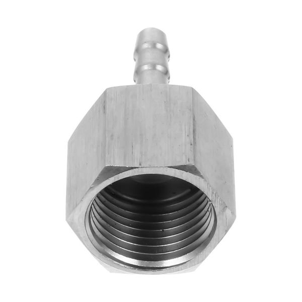 

watering equipments 1 pc durable hose connector pipe joint stainless steel fitting (silver)