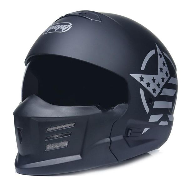 

motorcycle helmets vintage full face racing motorbike matte black motocross retro scorpion half helmet capacetes