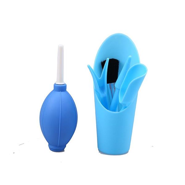 

6pcs/set diy succulent planting set plastic garden planter sowing transplant seedling bonsai fertilizer accessories blue/pink planters & pot