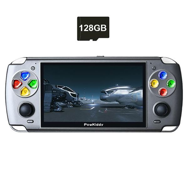 

retro handheld game x20 linux 5.0-inch ips screen rk3128video console 128gb built-in 3000 games for ps1 fc portable players