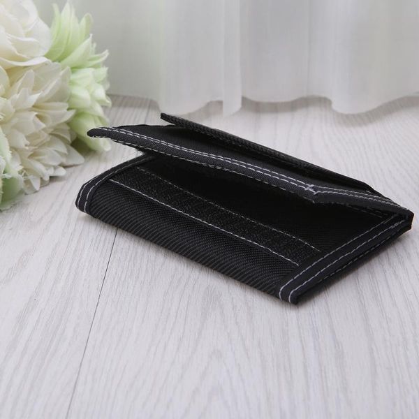 

men canvas wallet short design pocket zipper coin purse id holder 28gd wallets, Red;black