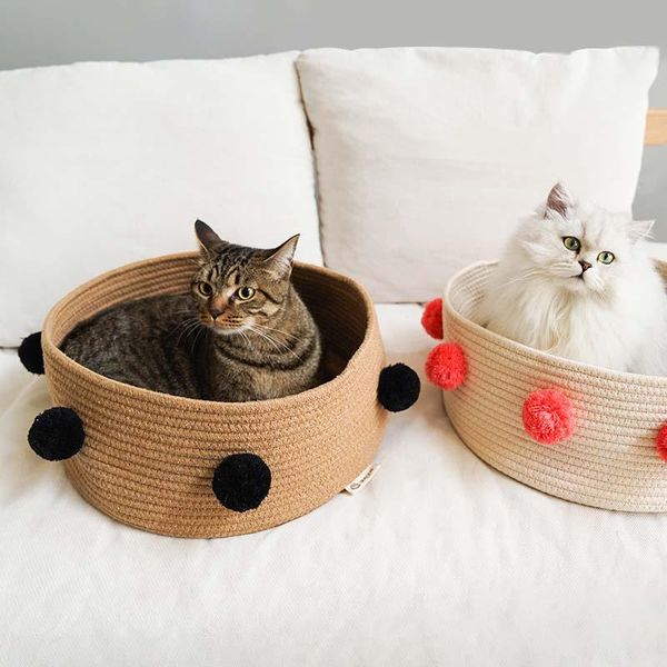 

cat beds & furniture nordic nest summer mat bed villa doghouse pet products toys