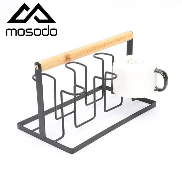 

kitchen storage & organization mosodo iron cup holder household portable coffee drain rack glass living room shelf