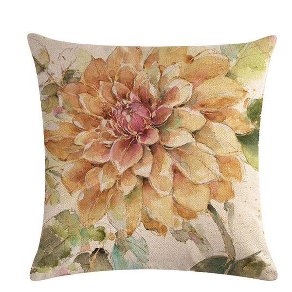 

pillow case famous chinese flowers home decorative pillowcase throw cases seat cushion 45 * cm