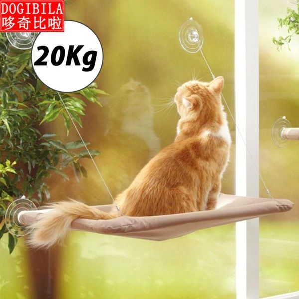 

cat beds & furniture cute pet hanging bearing 20kg sunny window seat mount hammock comfortable bed shelf