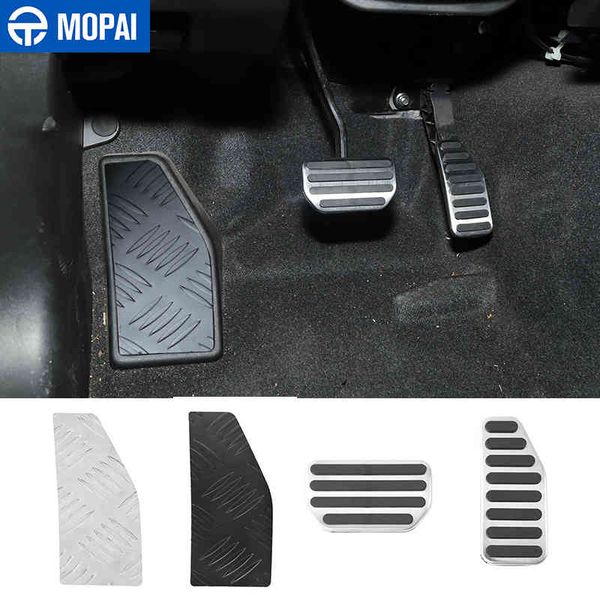 

mopai left foot rest at car gas brake pedal decoration cover for jimny 2019 2020 accessories