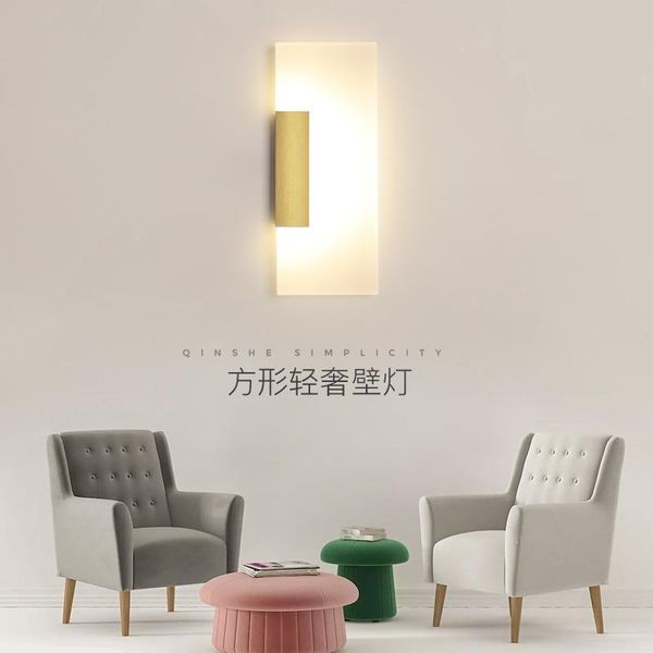 

nordic led glass ball wall lamp aplique luz pared bedroom light cabecero de cama living room
