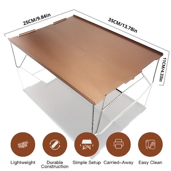 

portable outdoor table camp furniture