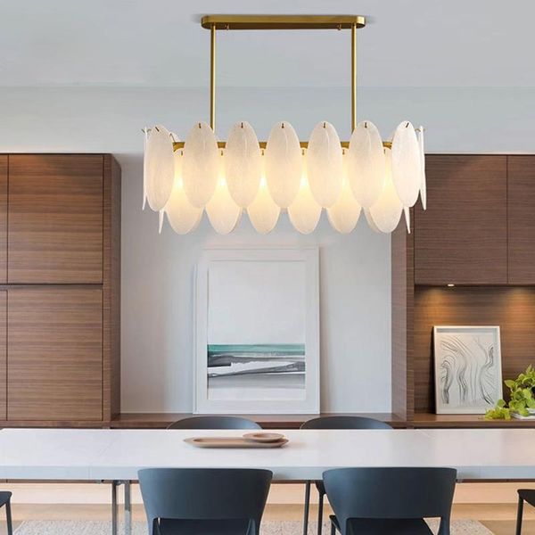 

pendant lamps modern glass led lights living dining room decor lamp bedroom hanging light fixtures suspended luminaire