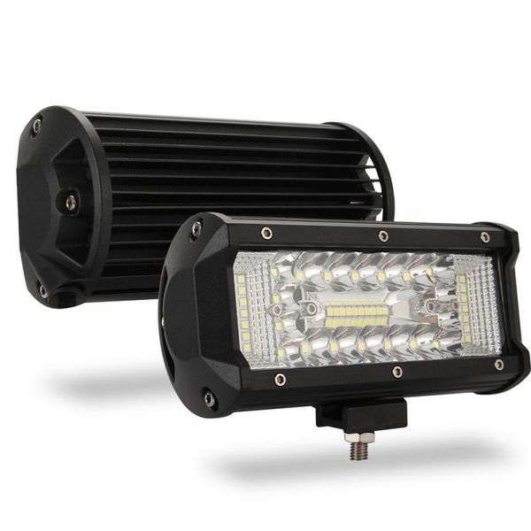 

working light car work 7 inch 180w led light- super bright double spell mixed