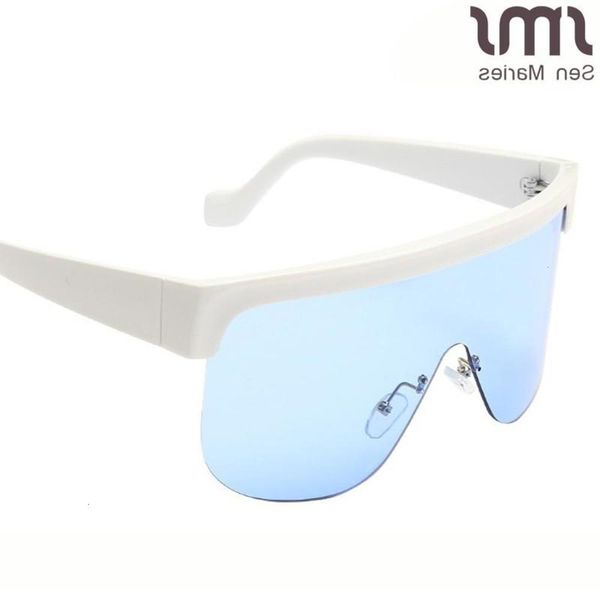 

sunglasses oversized goggle women square eyeglasses big frames sun glasses men sunglasses eyewear uv400, Black