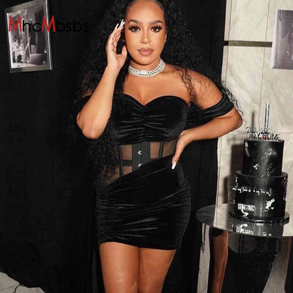 

women slash neck hollow out mesh corset crop ruched bandage mini skirts outfits party club prom night goth clothes 210517, White