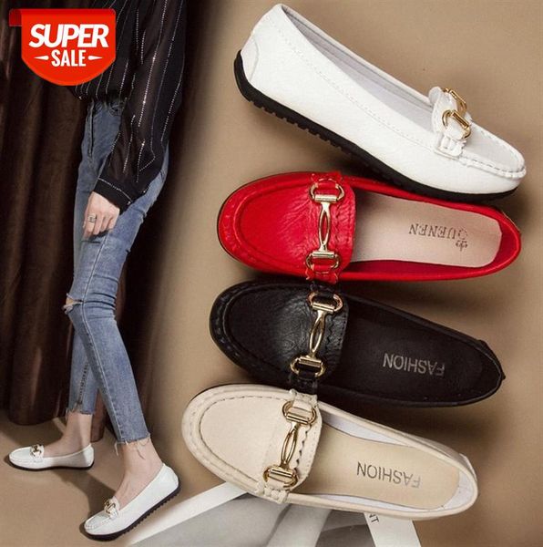 

peas shoes women casual metal autumn portable #po8y, Black