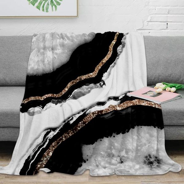 

blankets agate glitter glam texture throw blanket warm soft flannel for bed sofaroom