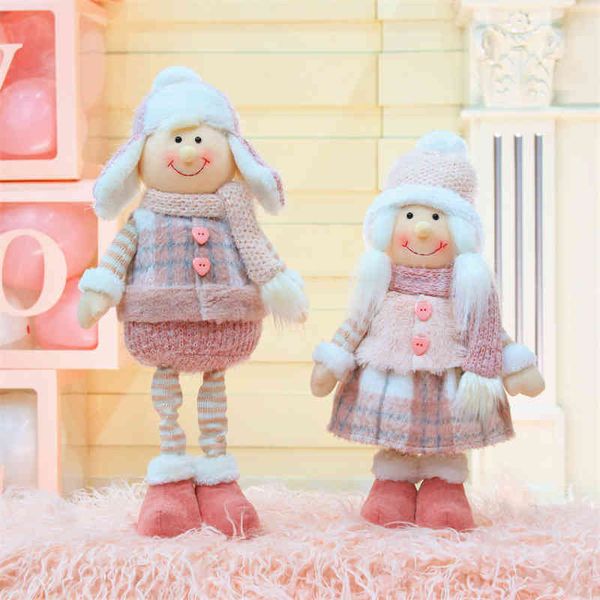 

telescopic rod doll valentine's day gift pink wedding christmas decorations